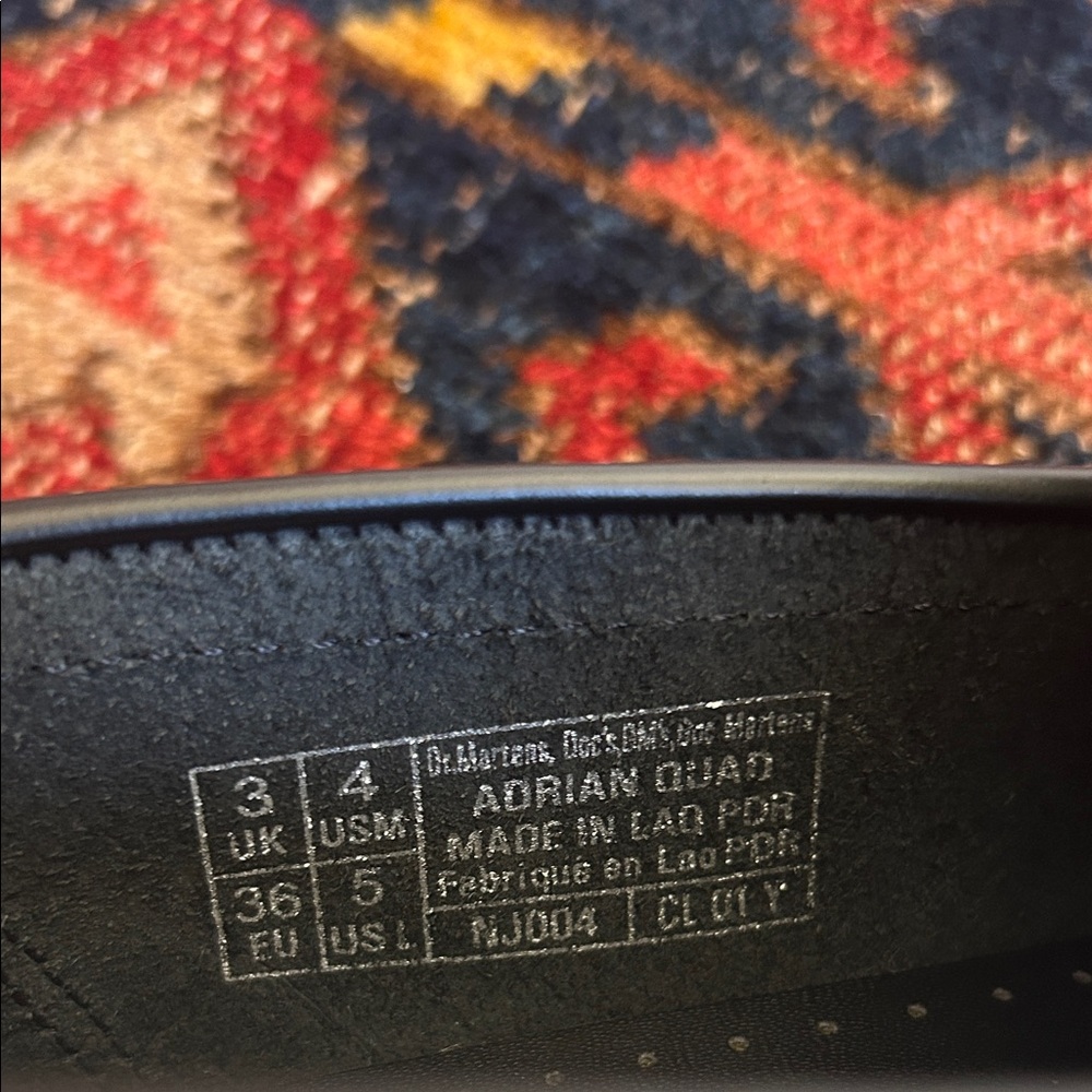 Dr. Martens Black Platform Loafers - Picture 4 of 4